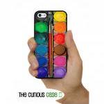 Watercolor Paint Box Iphone Hard Case, Fits Iphone..